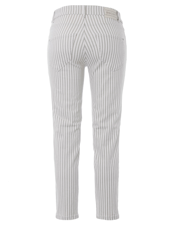 Kim cropped beige - gestr. 4332 42